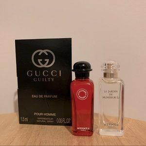 Hermès Gucci trio